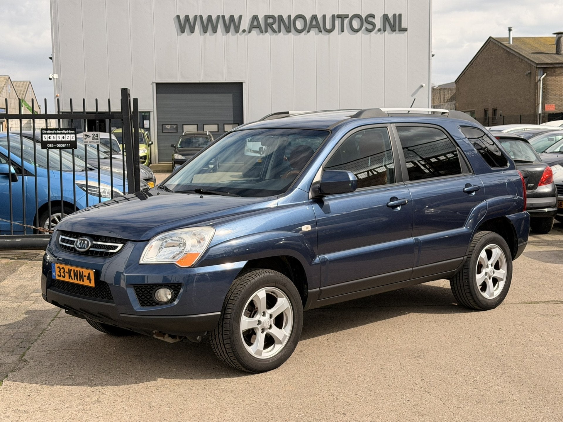 Kia Sportage 2.0 CVVT 142 PK Fifteen, AIRCO(CLIMA), CRUISE C, Auto's, 1442 kg, Gebruikt, Zwart, 4 cilinders