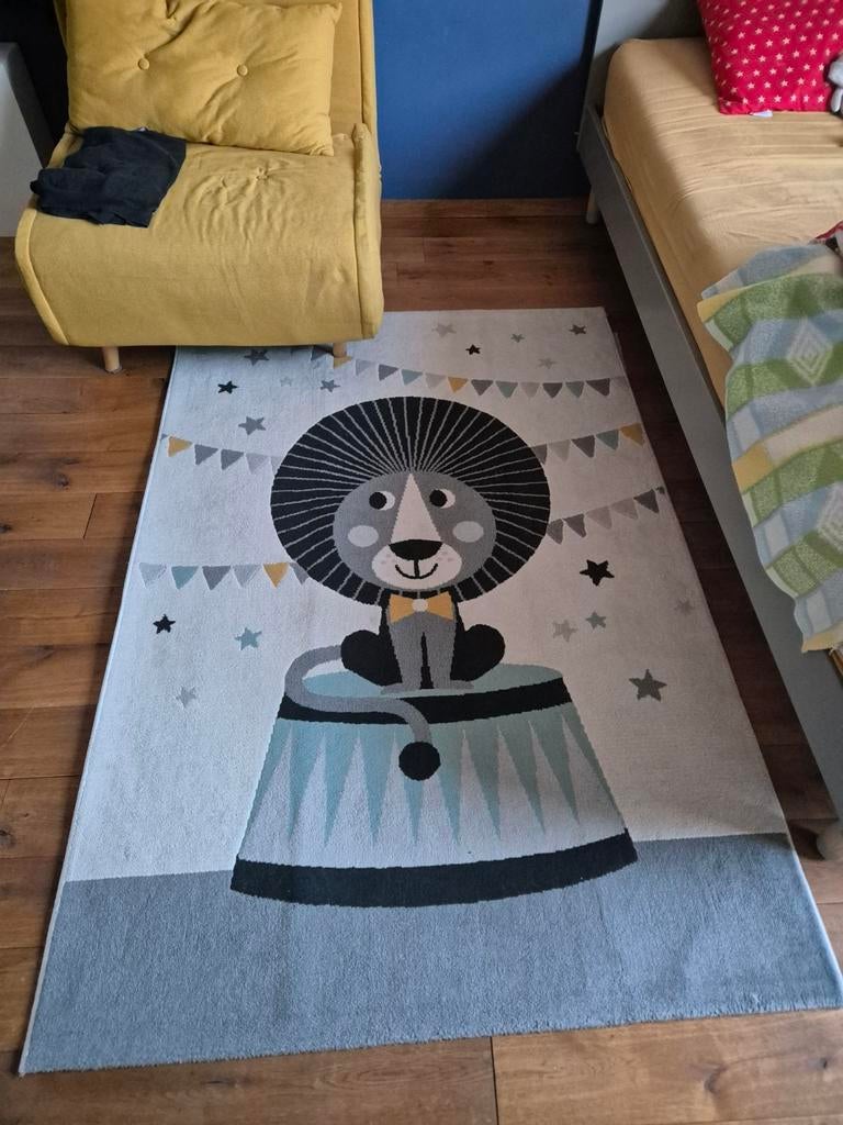 Vloerkleed Leeuw Kinderkamer 120x170cm, Ophalen