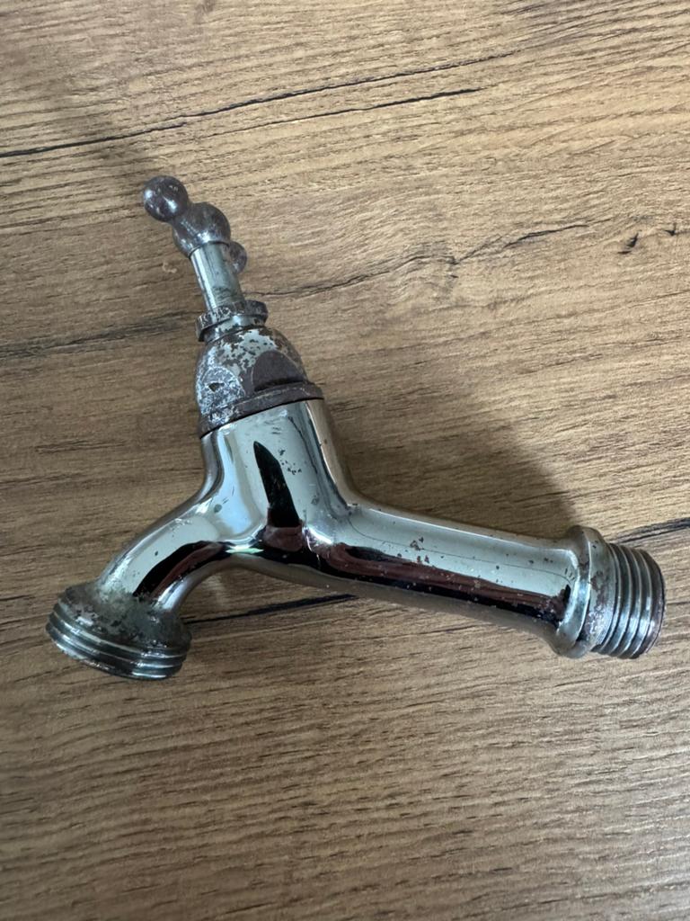 VSH tapkraan verchroomd, Ophalen of Verzenden, Gebruikt, Chroom, Kraan