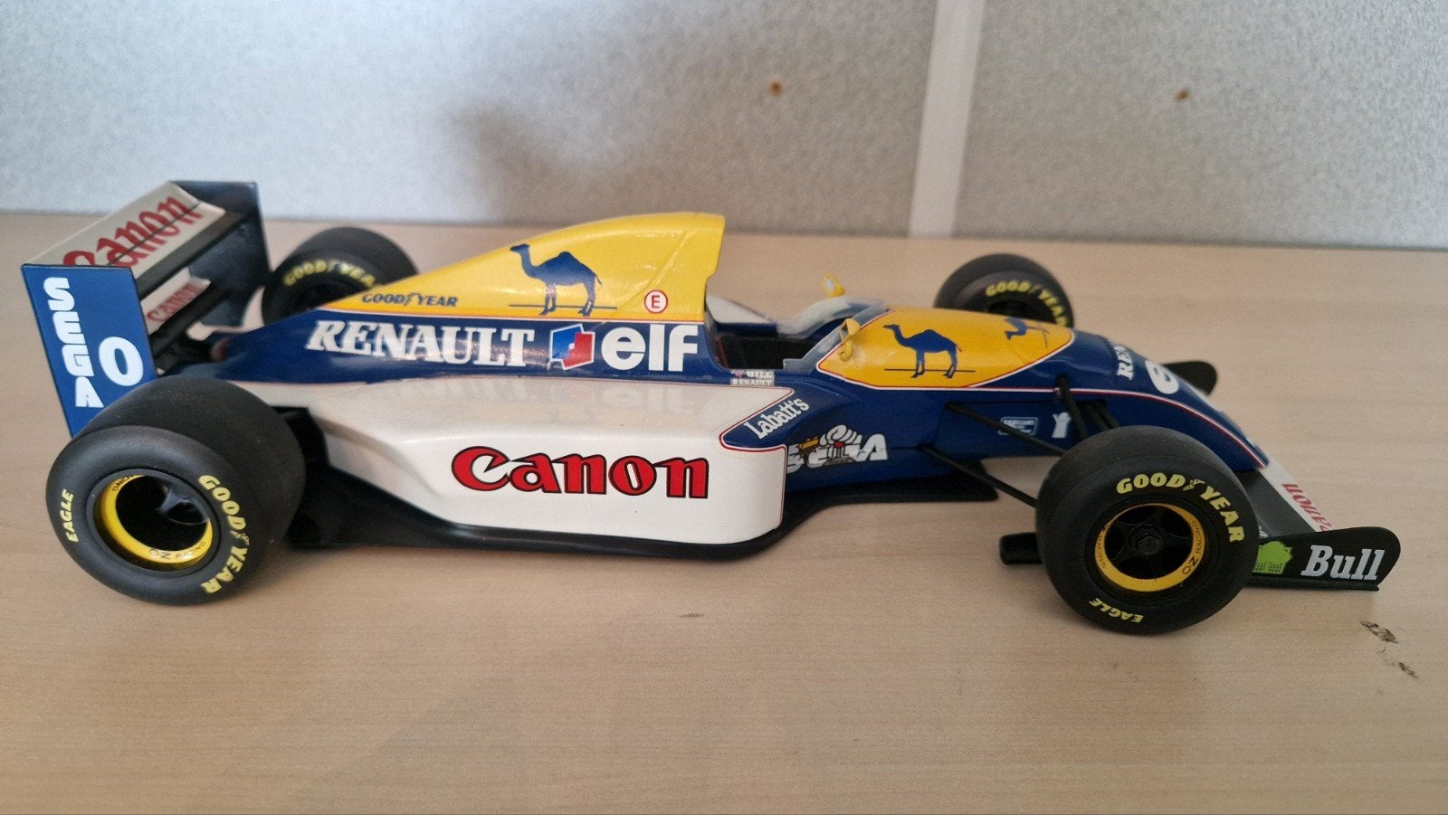 Williams FW15 Formule 1 modelauto 1/16, Ophalen of Verzenden