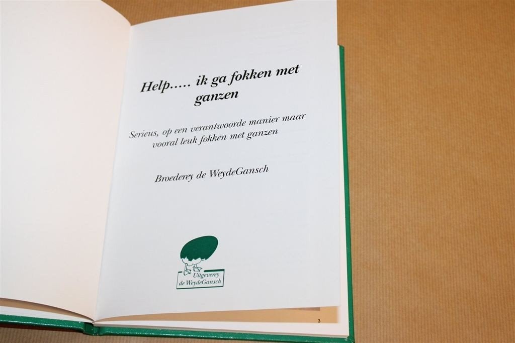 Help... Ik Ga Fokken met Ganzen — Verantwoorde Handleiding, Ophalen of Verzenden, Zo goed als nieuw, Paarden of Pony's