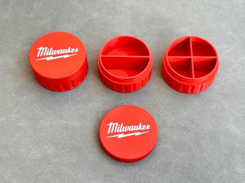 Milwaukee Schroeven Box - 3D Geprint, Ophalen of Verzenden, Nieuw