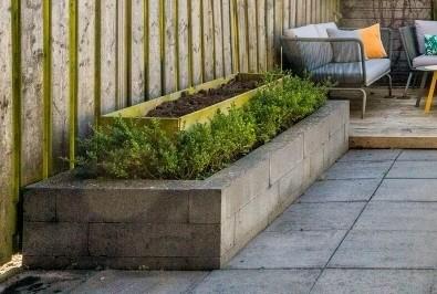Stenen voor plantenbak, Tuin en Terras, Bloembakken en Plantenbakken, Ophalen of Verzenden, Rechthoekig, Steen, Minder dan 30 cm