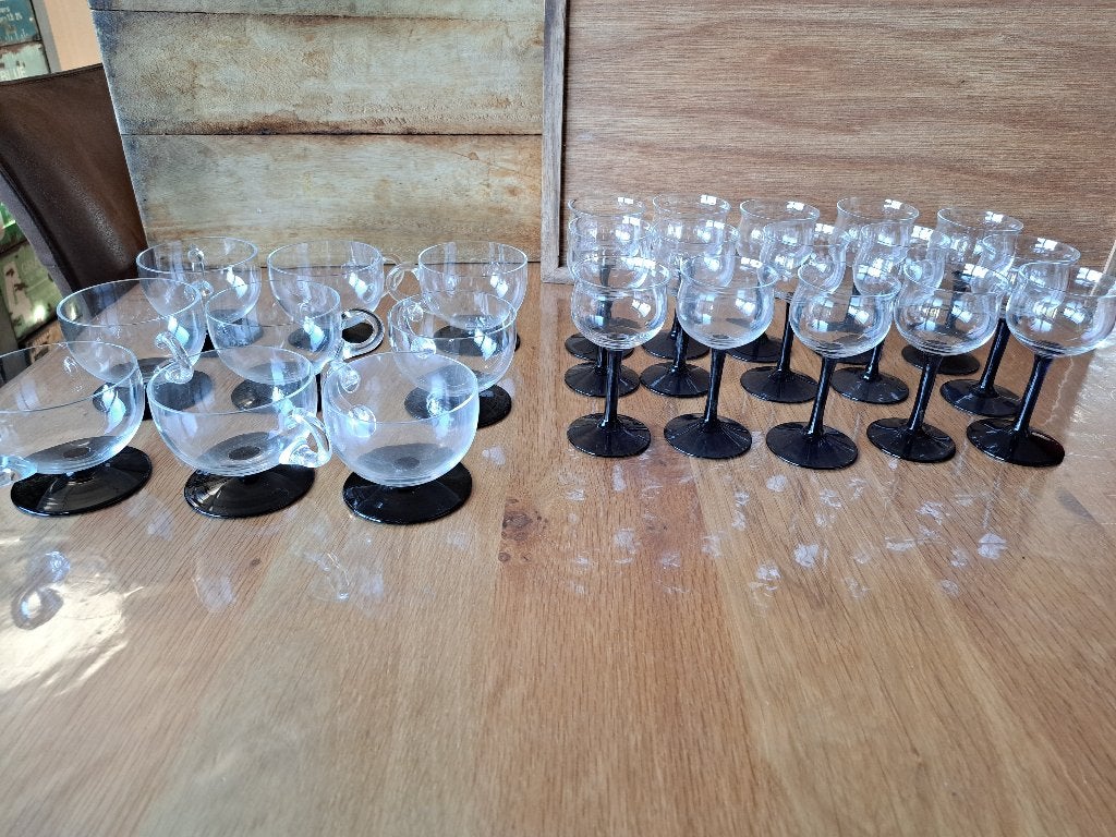 Glazen, borrelglazen vintage, Ophalen of Verzenden, Zo goed als nieuw, Overige typen