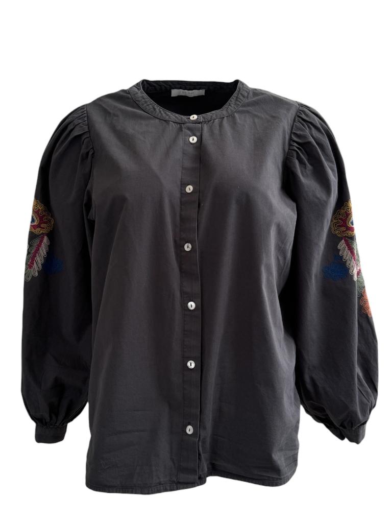 Studio Anneloes blouse L, Ophalen of Verzenden, Zo goed als nieuw, Grijs