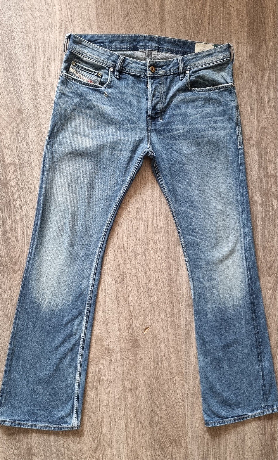 Diesel ZATHAN W34 L34 * 34x34 #Vintage #Bootcut y2k #D1566, Diesel, Blauw, Diesel, W32 (confectie 46) of kleiner