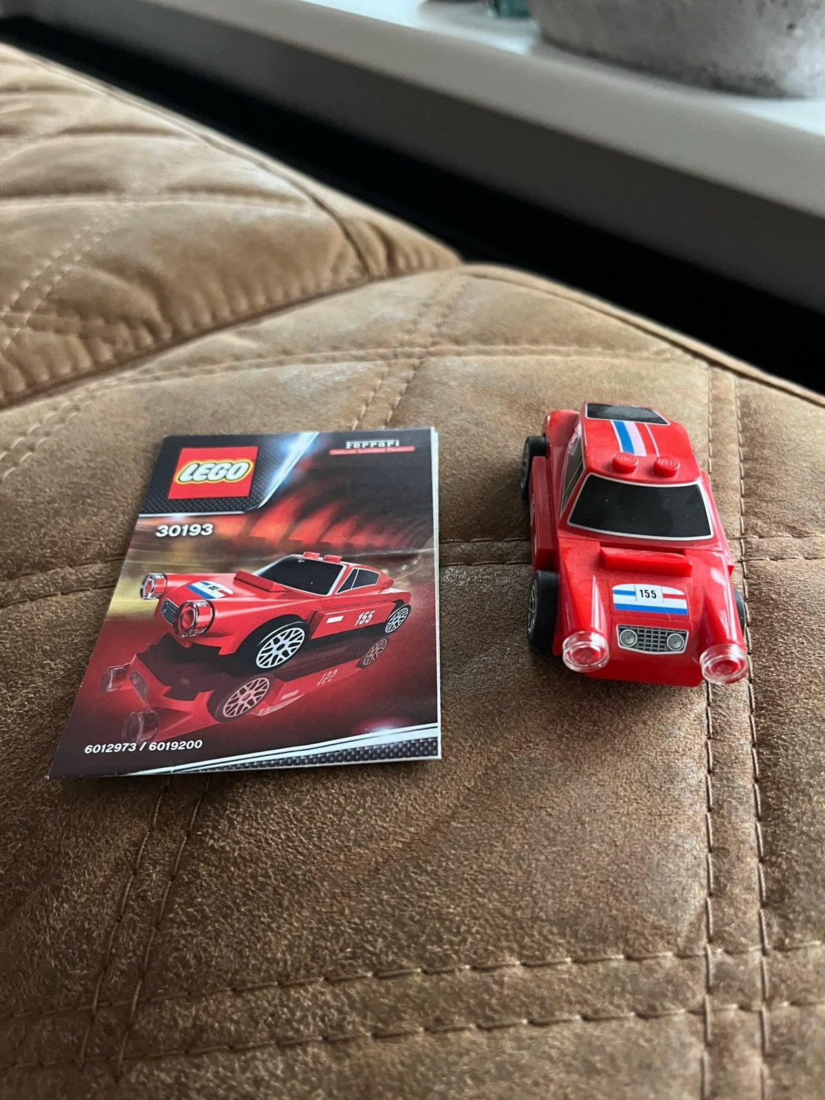 Lego Ferrari 250 GT Berlinetta (30193) - Compleet met instru, Ophalen of Verzenden, Zo goed als nieuw