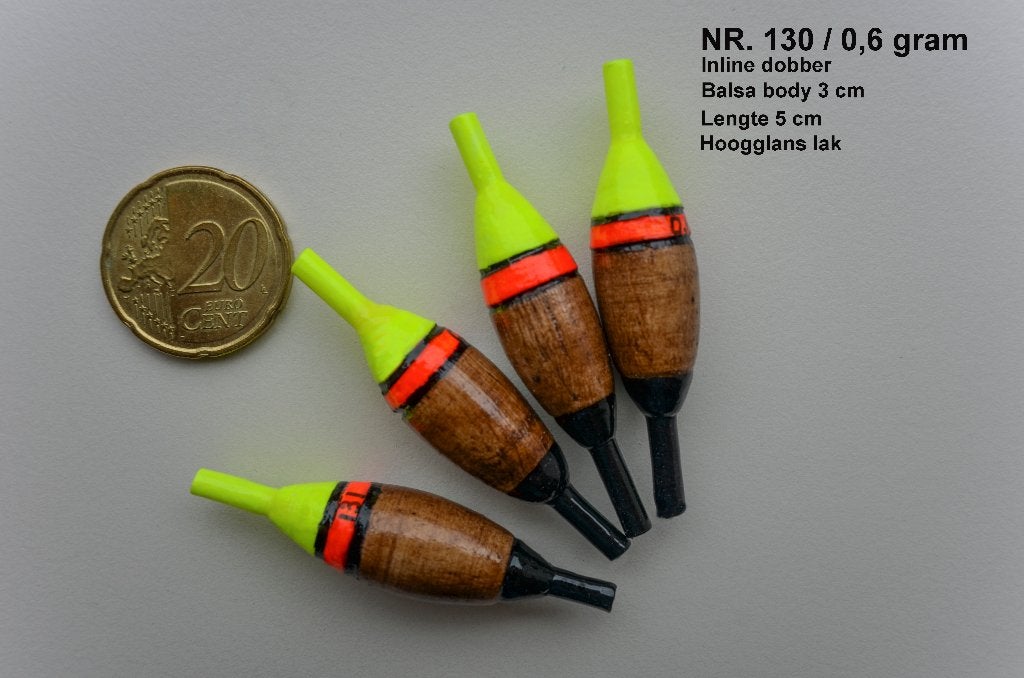 KARPERDOBBER / VLOKDOBBER HANDBUILT  NR. 130 / 0,6 gram, Watersport en Boten, Hengelsport | Karpervissen, Ophalen of Verzenden