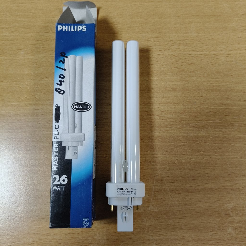 PHILIPS Master PL-C 2P 26W kleur 840 - 9279 058 08480, Huis en Inrichting, Niet ingevuld, Nieuw, Niet ingevuld, Niet ingevuld