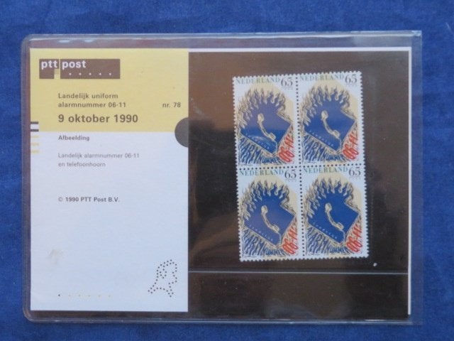 Postzegelmapjes ptt post 1990 78 82 92 93 94, Ophalen of Verzenden