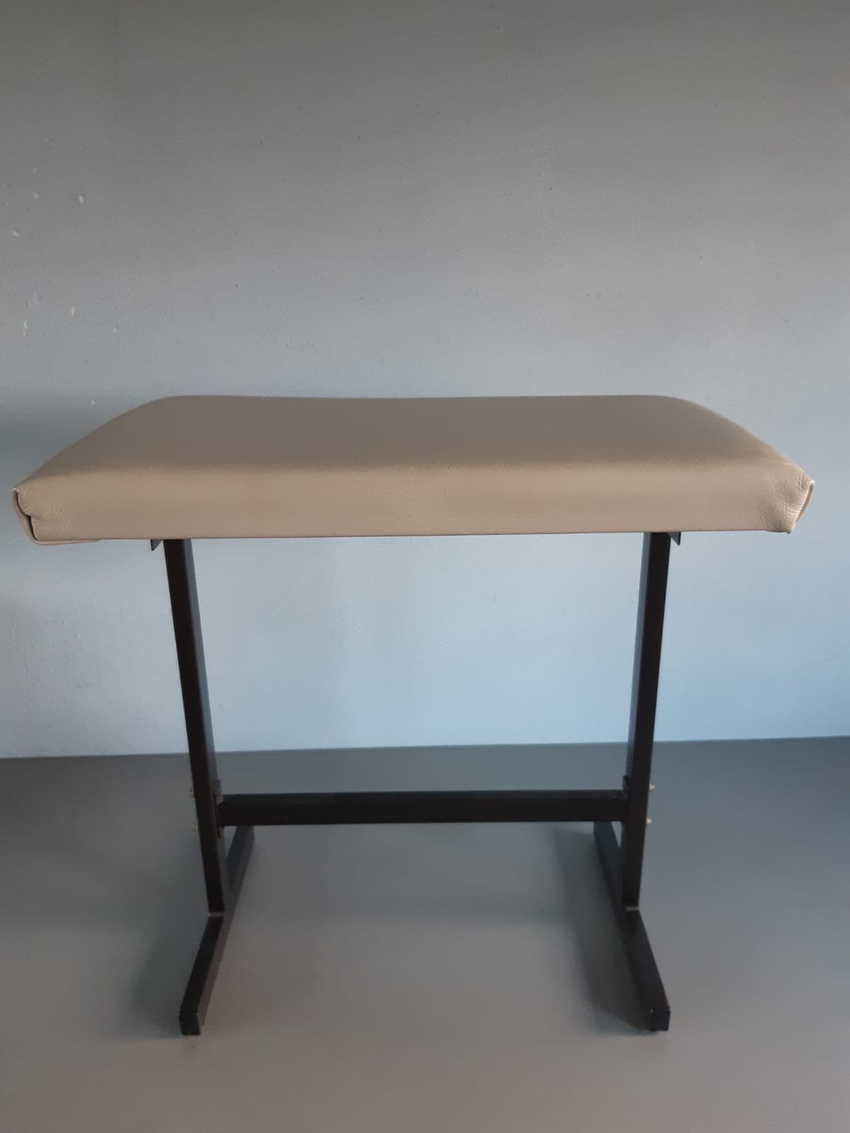 Vintage (piano)krukje met zwart metalen frame, Ophalen, Huis en Inrichting
