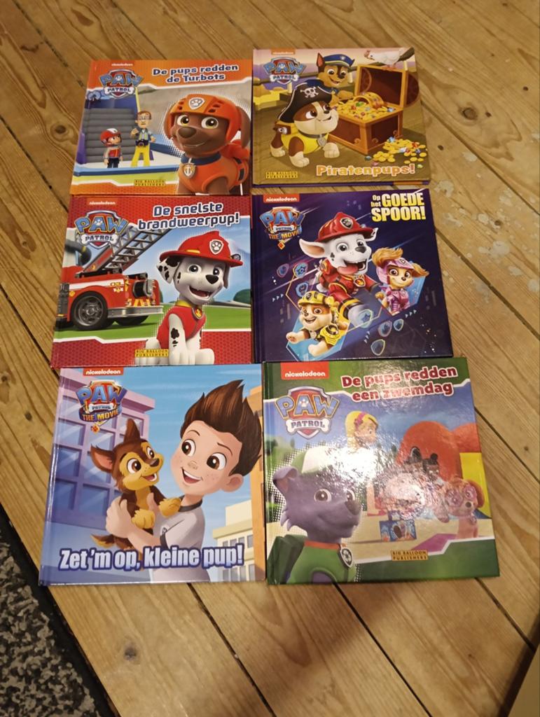 6 Paw patrol leesboeken, Boeken, Ophalen of Verzenden, Fictie algemeen