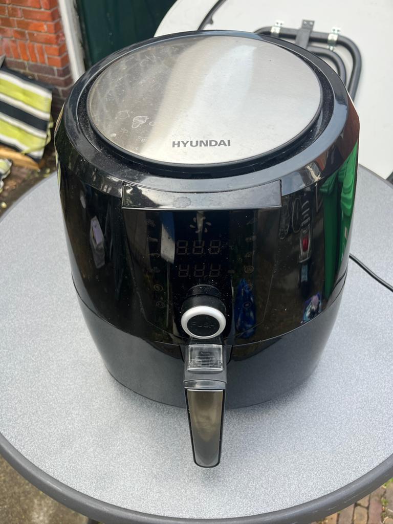 Hyundai airfryer junbo plus, Witgoed en Apparatuur, Airfryers, Ophalen of Verzenden, Gebruikt, Airfryer XL, 750 t/m 999 gram