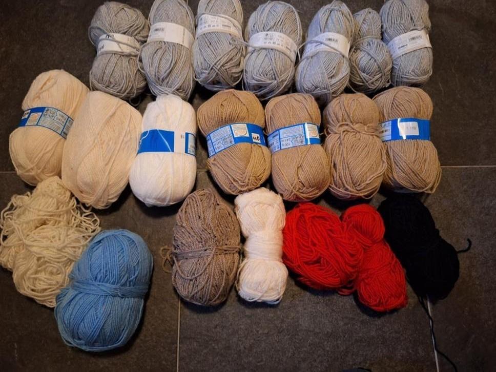 20 diverse bollen Zeeman garen - 100g/241m per bol, Ophalen of Verzenden, Nieuw, Breien of Haken, Wol of Garen