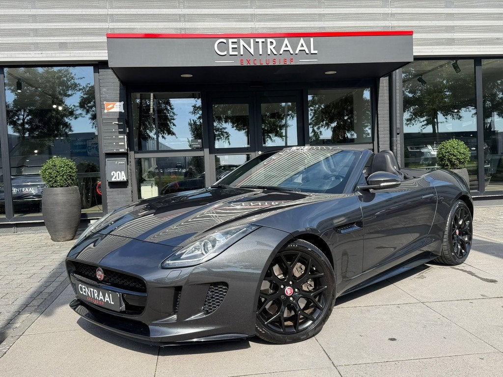 Jaguar F-TYPE 3.0 V6 Convertible NL-Auto|Schaalstoelen|Merid, Achterwielaandrijving, 2995 cc, Cabriolet, 340 pk