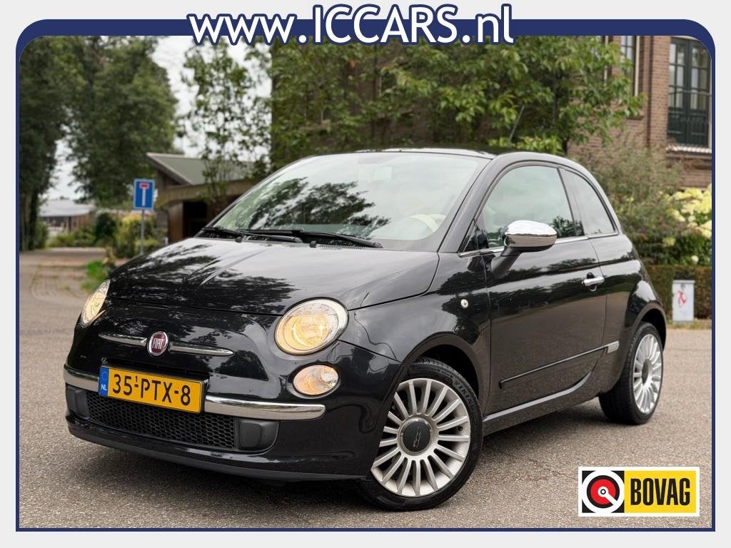 Fiat 500 0.9 LOUNGE - Pano dak - Airco - APK 04-2027 !!!, Voorwielaandrijving, Euro 5, 86 pk, Gebruikt
