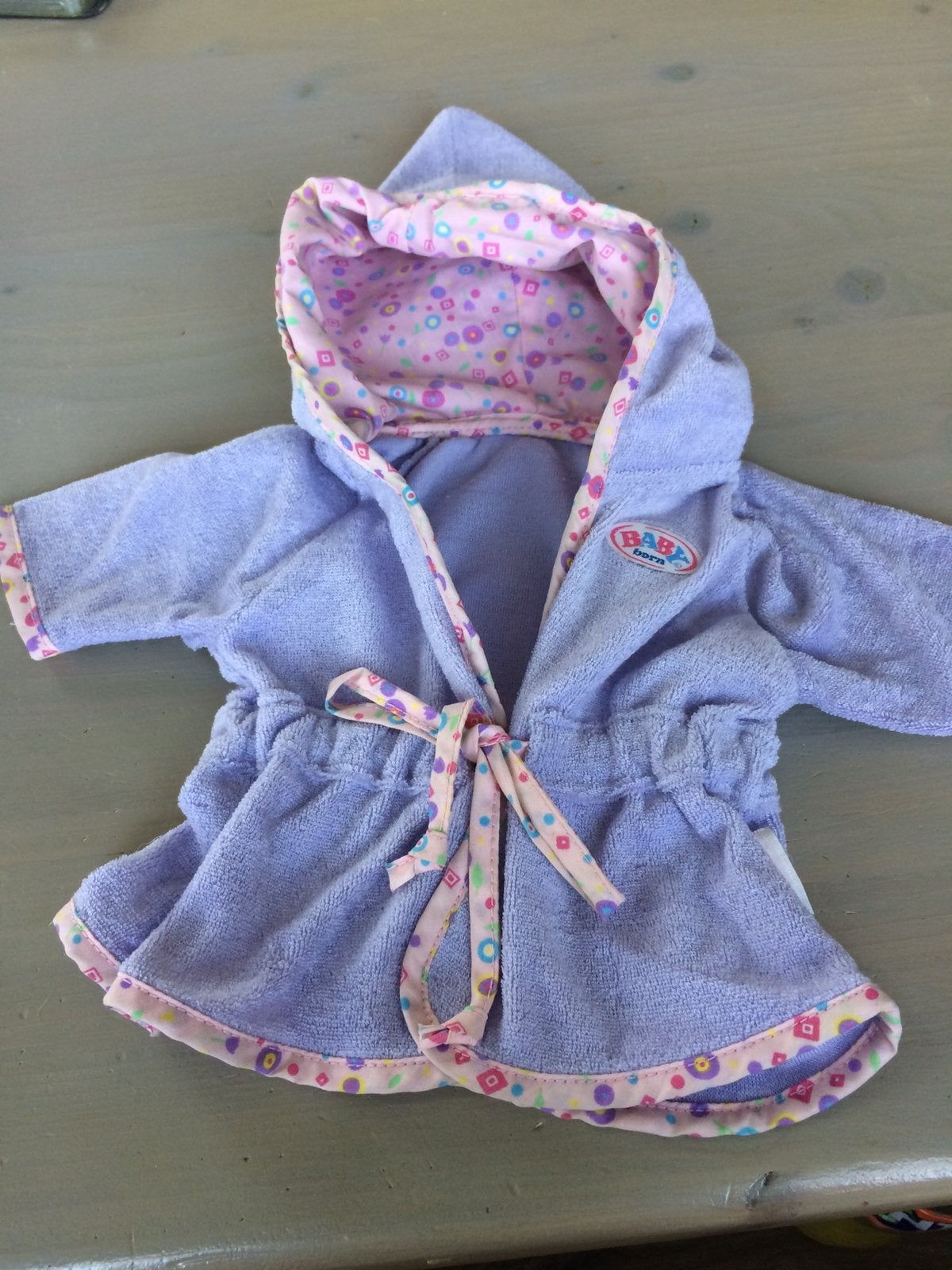 Baby born badjasje nieuw, Ophalen of Verzenden, Nieuw, Babypop