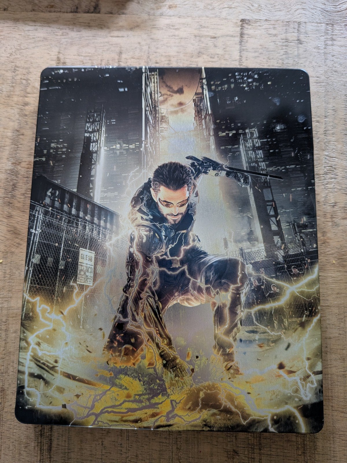 Deus Ex: Mankind Divided Day One Edition PS4 Steelbook, Vanaf 18 jaar, 1 speler, Ophalen of Verzenden, Zo goed als nieuw