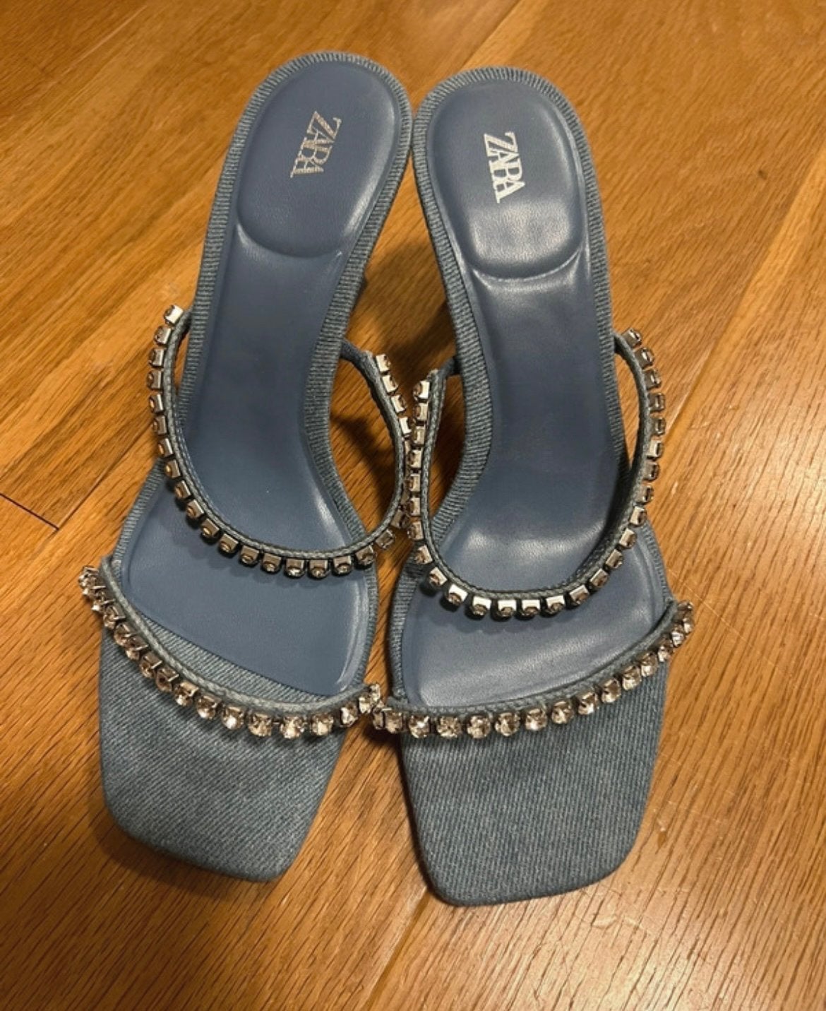 Muiltjes, Blauw, Nieuw, Sandalen of Muiltjes, Ophalen of Verzenden
