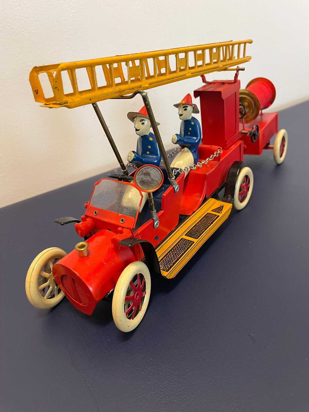 Brandweerauto van blik., Ophalen of Verzenden
