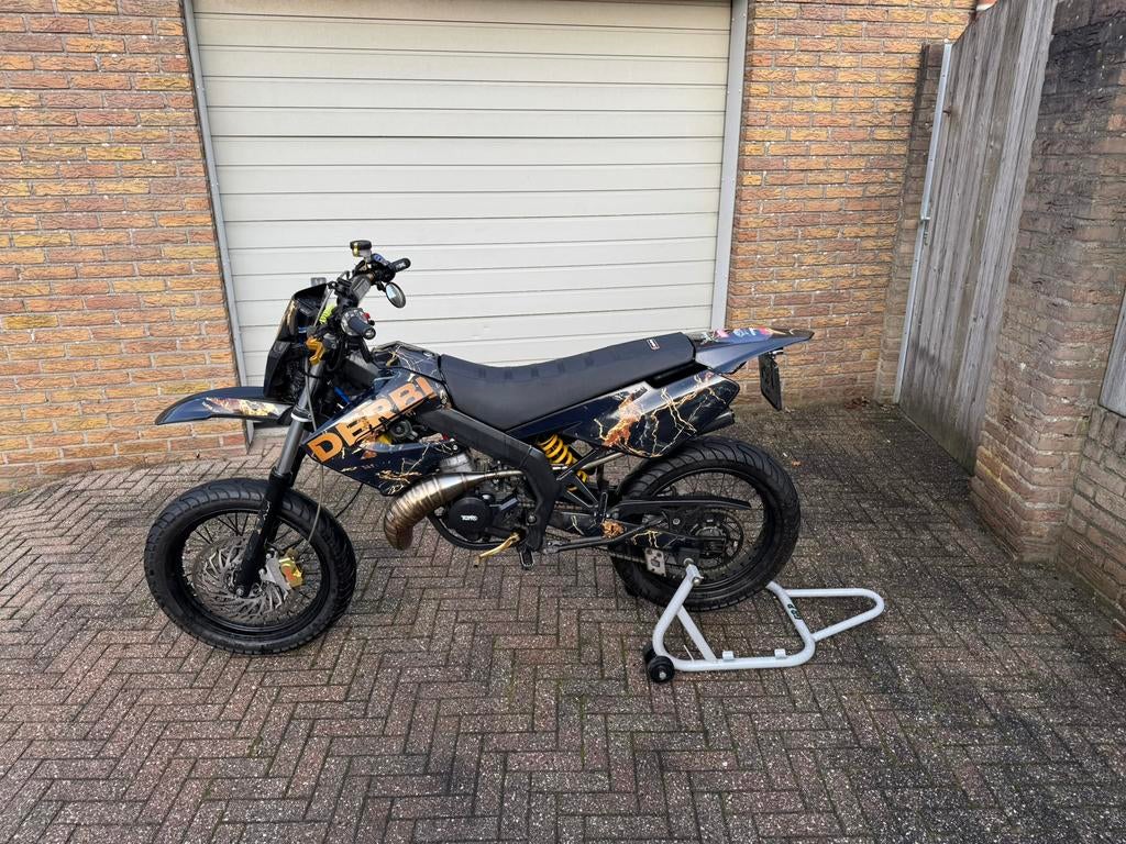 Derbi Senda sm xtreme 2011 70cc platek 70/80, Ophalen, 6 versnellingen, Gebruikt, 70 cc