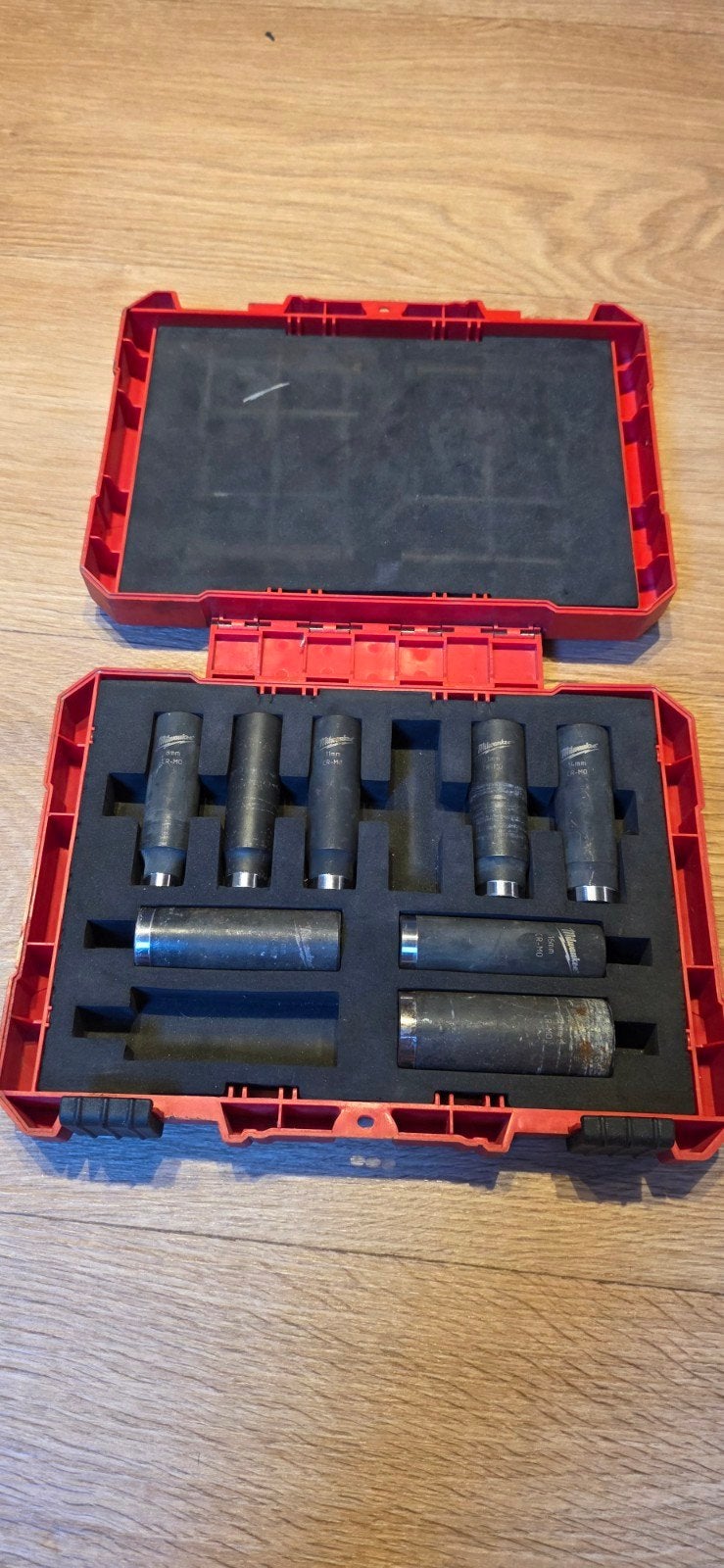 Milwaukee slagdoppenset in koffer, Doe-het-zelf en Verbouw, Gereedschap | Handgereedschap, Ophalen, Gereedschapsset, Milwaukee