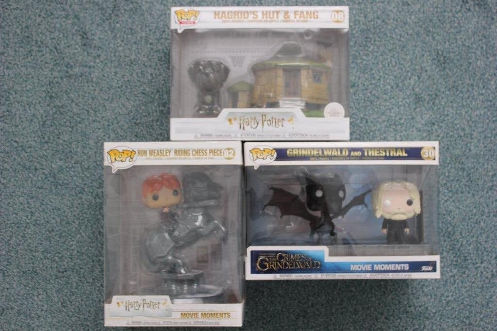 3 x HARRY POTTER MOVIE MOMENTS Nr. 03 30 82 NIEUW IN DOOS, Verzamelen, Ophalen of Verzenden, Nieuw, Actiefiguurtje