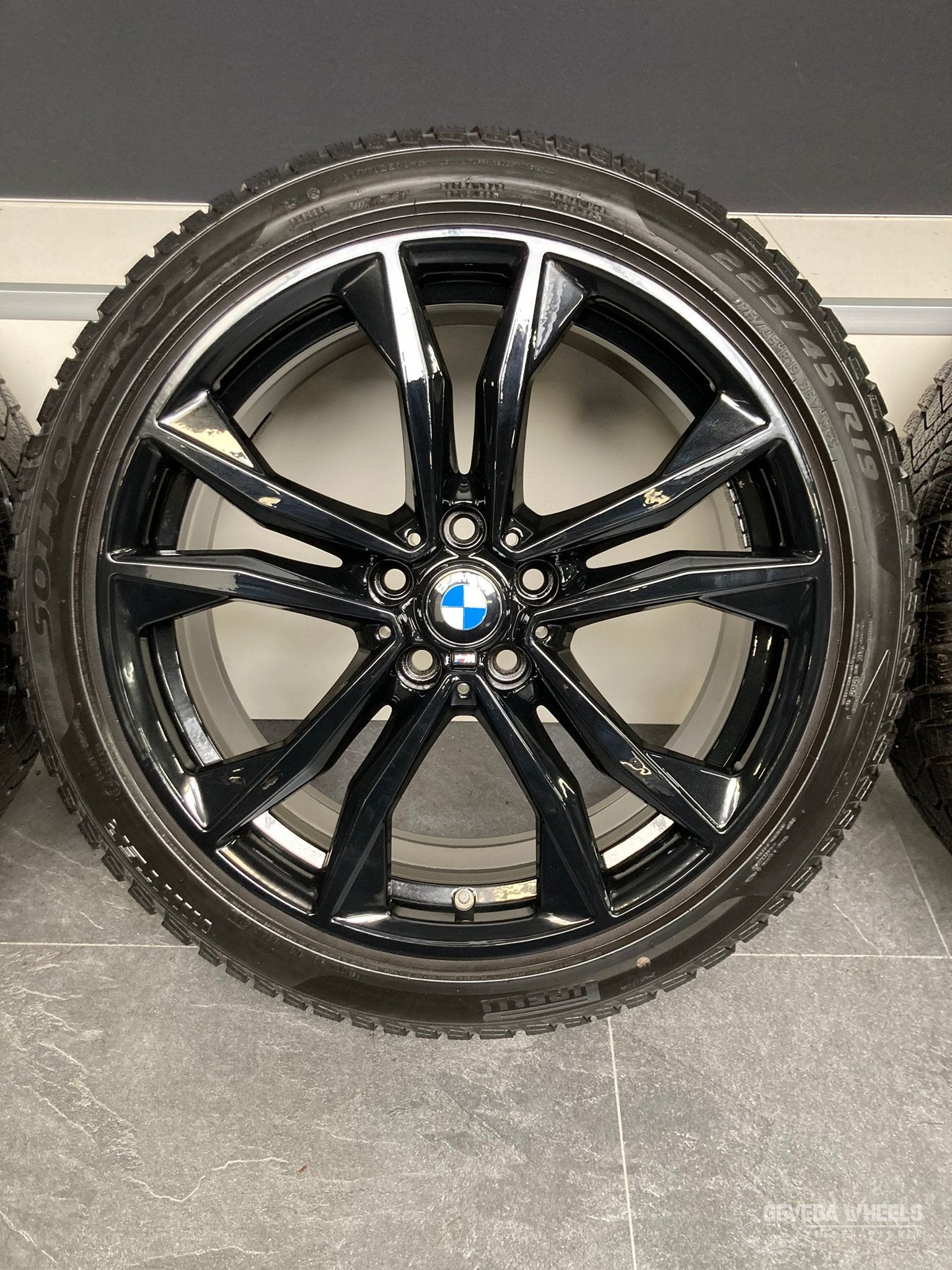 19” originele BMW X1 F48 X2 F39 velgen + winterbanden 715M, Auto-onderdelen, 19 inch, Gebruikt, -, -