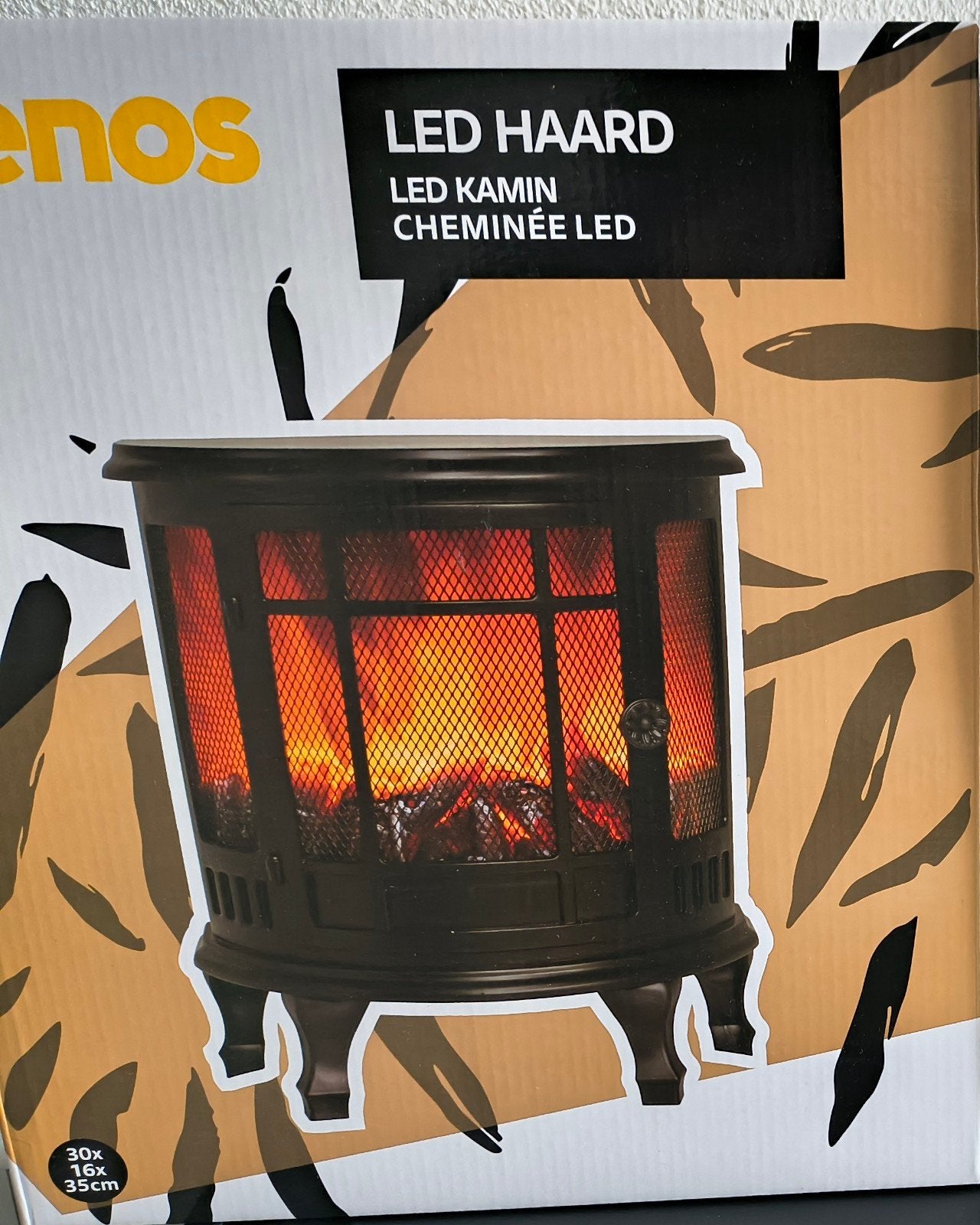 Sfeervolle LED Haard - Compact en Decoratief, Ophalen of Verzenden