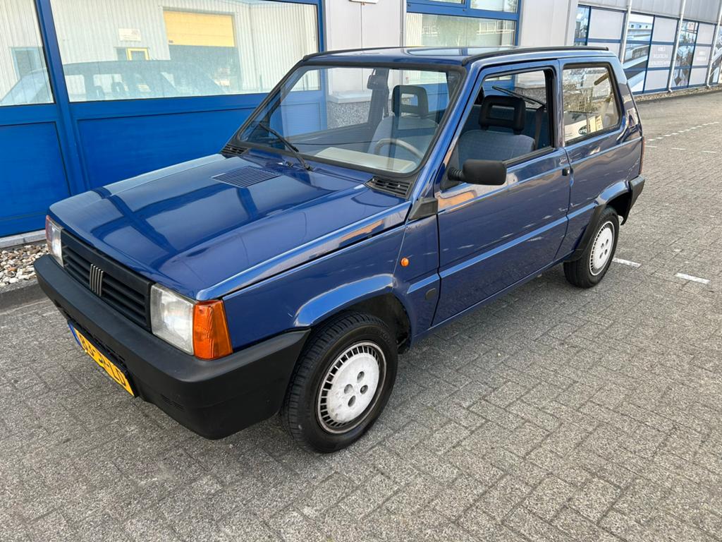 Fiat Panda 1.1 2002 Blauw, Auto's, Voorwielaandrijving, Stof, 54 pk, Blauw