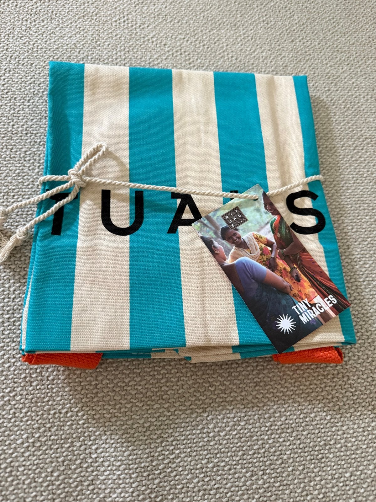 Rituals Strandtas - Nieuw met label, Sieraden, Tassen en Uiterlijk, Tassen | Damestassen, Ophalen of Verzenden, Nieuw, Blauw, Shopper
