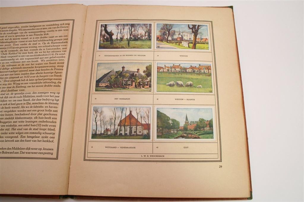 Jac. P. Thijsse's Friesland [1918] — Verkade Album Compleet, Boeken, Prentenboeken en Plaatjesalbums, Ophalen of Verzenden, Gelezen