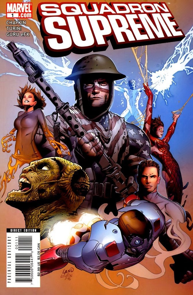 Squadron Supreme Vol.3 #1 (2008) Marvel Comics, Eén comic, Amerika, Marvel Comics, Verzenden