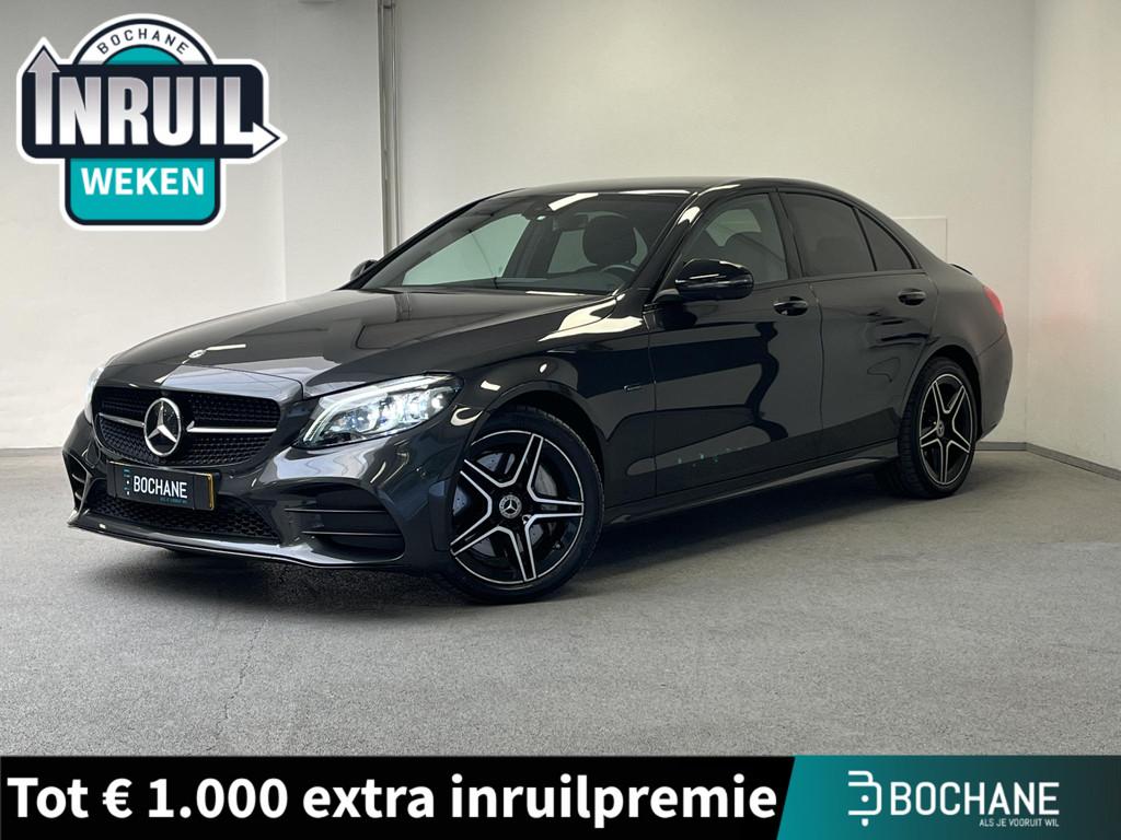 Mercedes-Benz C-klasse 300 e AMG Limited Plus | MULTI-BEAM |, Auto's, Mercedes-Benz, Met garantie (alle), 320 pk, Leder en Stof
