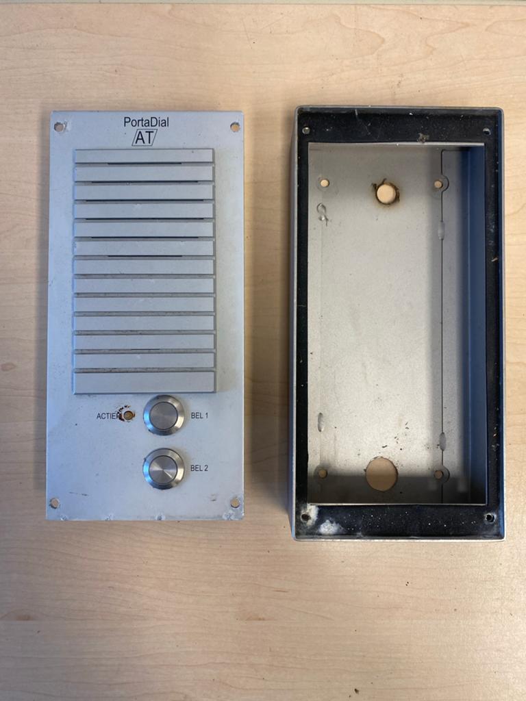 PortaDial AT Deurintercom Systeem - Gebruikt, Ophalen of Verzenden, Gebruikt, Bedraad