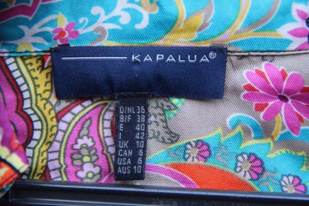 Blouse gekleurd Kapalua mt 36 Vaste prijs, Kleding | Dames, Overige kleuren, Kapalua, Ophalen of Verzenden, Zo goed als nieuw