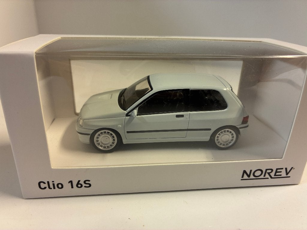 27134: Renault Clio 16 S - 1991 - Norev 1:43, 70-72 avenue de Bohlen 69120 Vaulx-en-Velin, France, Auto, Norev, Norev