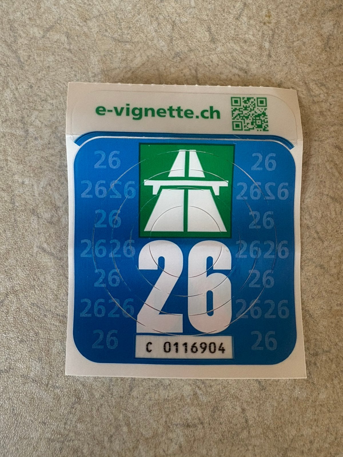 Vignet Zwitserland 2026, Tickets en Kaartjes, Autovignetten, Drie personen of meer