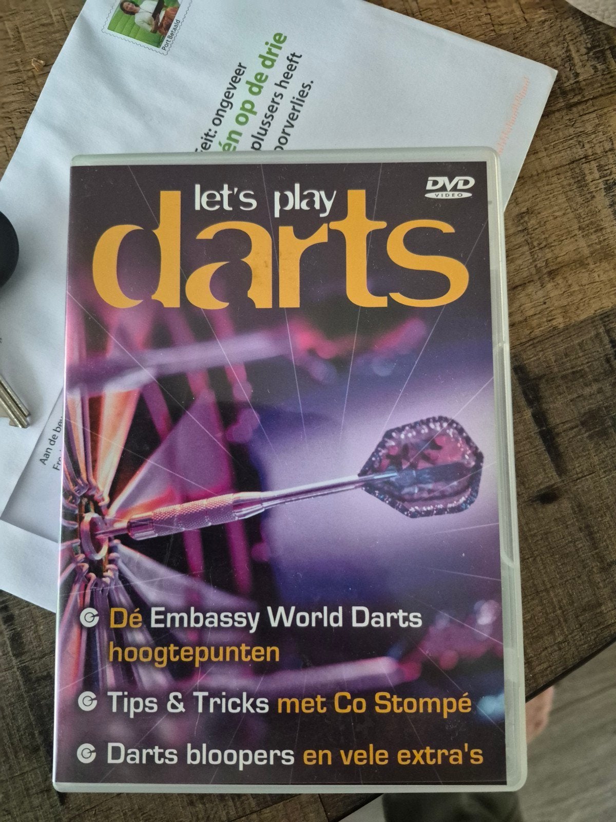 Let's Play Darts DVD: Embassy World Darts Hoogtepunten, Gebruikt, Alle leeftijden, Nederlands, Extra's