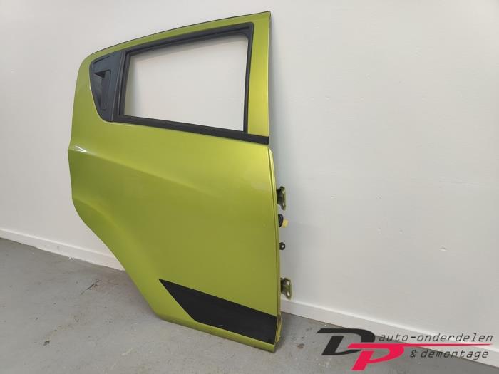Portier 4Deurs rechts-achter van een Chevrolet Spark (GJT), Gebruikt, Deur, -, Ophalen of Verzenden