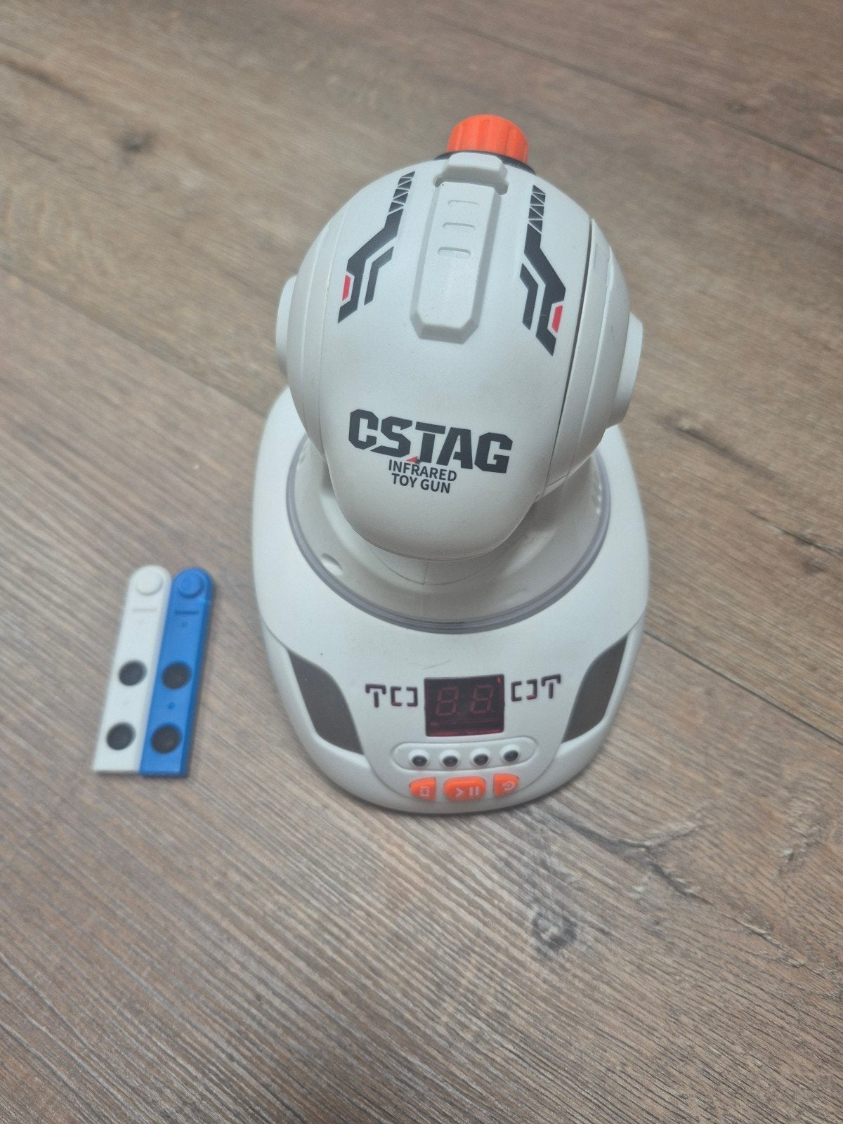 Lasergame projector (inclusief 2 projectiekaarten), Ophalen of Verzenden, Gebruikt