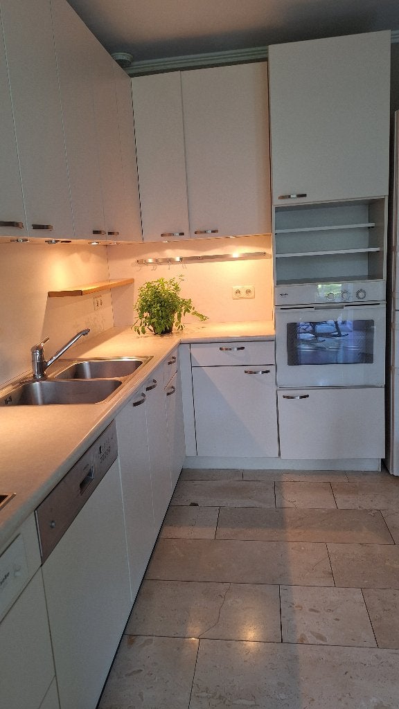 Keuken miele beige/creme, Ophalen, Gebruikt, Hoekkeuken, Kunststof