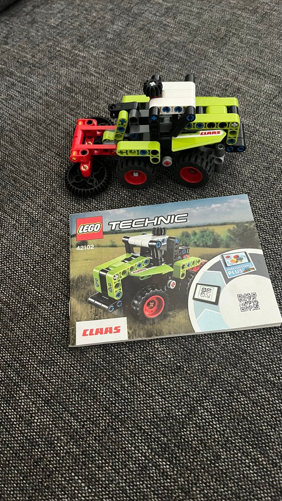 LEGO Technic 42102 Claas Xerion Tractor, Ophalen of Verzenden, Zo goed als nieuw, Overige merken