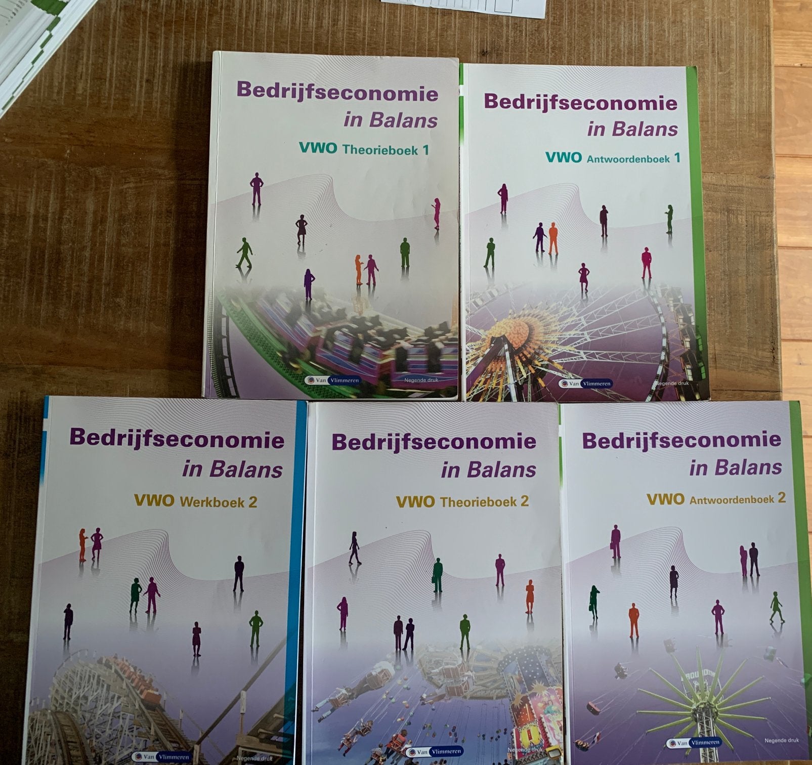 Bedrijfseconomie in Balans VWO boeken, VWO, Ophalen of Verzenden, Nederlands, Tom van Vlimmeren; Sarina van Vlimmeren