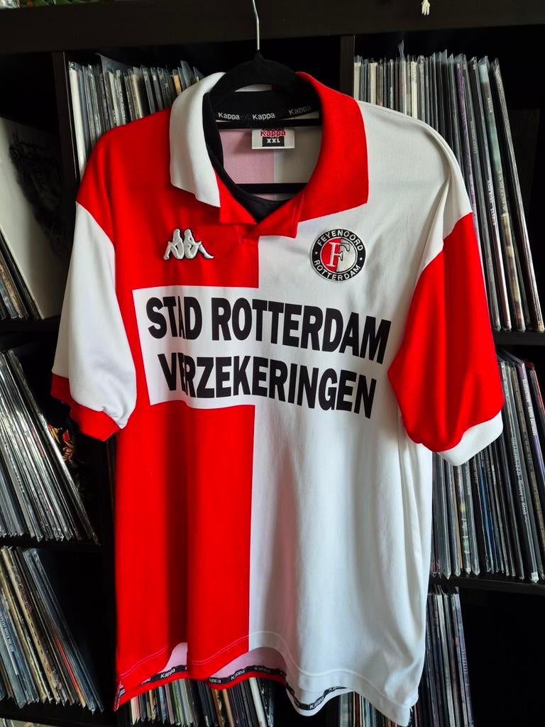 Vintage Feyenoord Thuisshirt 2000/2001 - Maat XXL, Sport en Fitness, Voetbal, Groter dan maat XL, Ophalen of Verzenden, Gebruikt