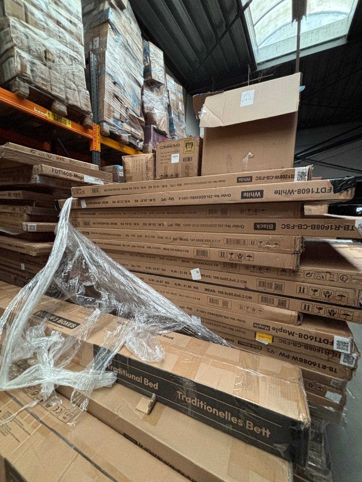 Groothandel bureaubladen-werkbladen zit-sta bureau 100stuks, Overige stijlen, Ophalen of Verzenden, Nieuw