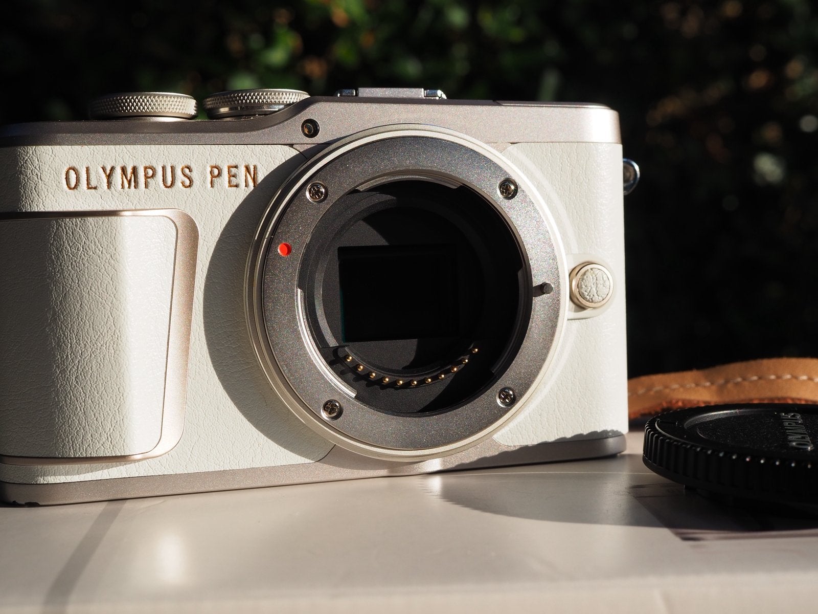 Olympus PEN E-PL10 body wit | 3158 kliks | Nieuwstaat, Ophalen of Verzenden, Zo goed als nieuw, Olympus