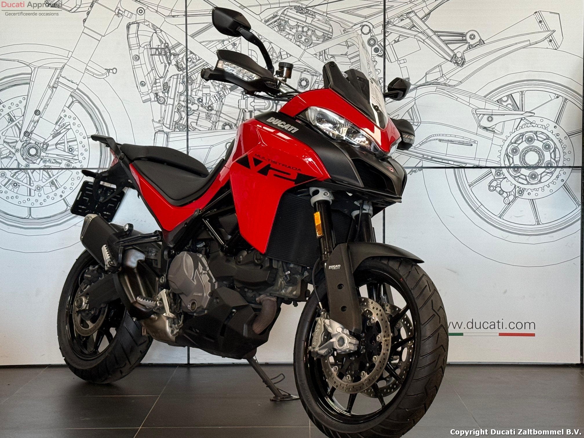 Ducati MULTISTRADA V2 (bj 2023), Motoren, Bedrijf, Toermotor, 937 cc, 12 t/m 35 kW