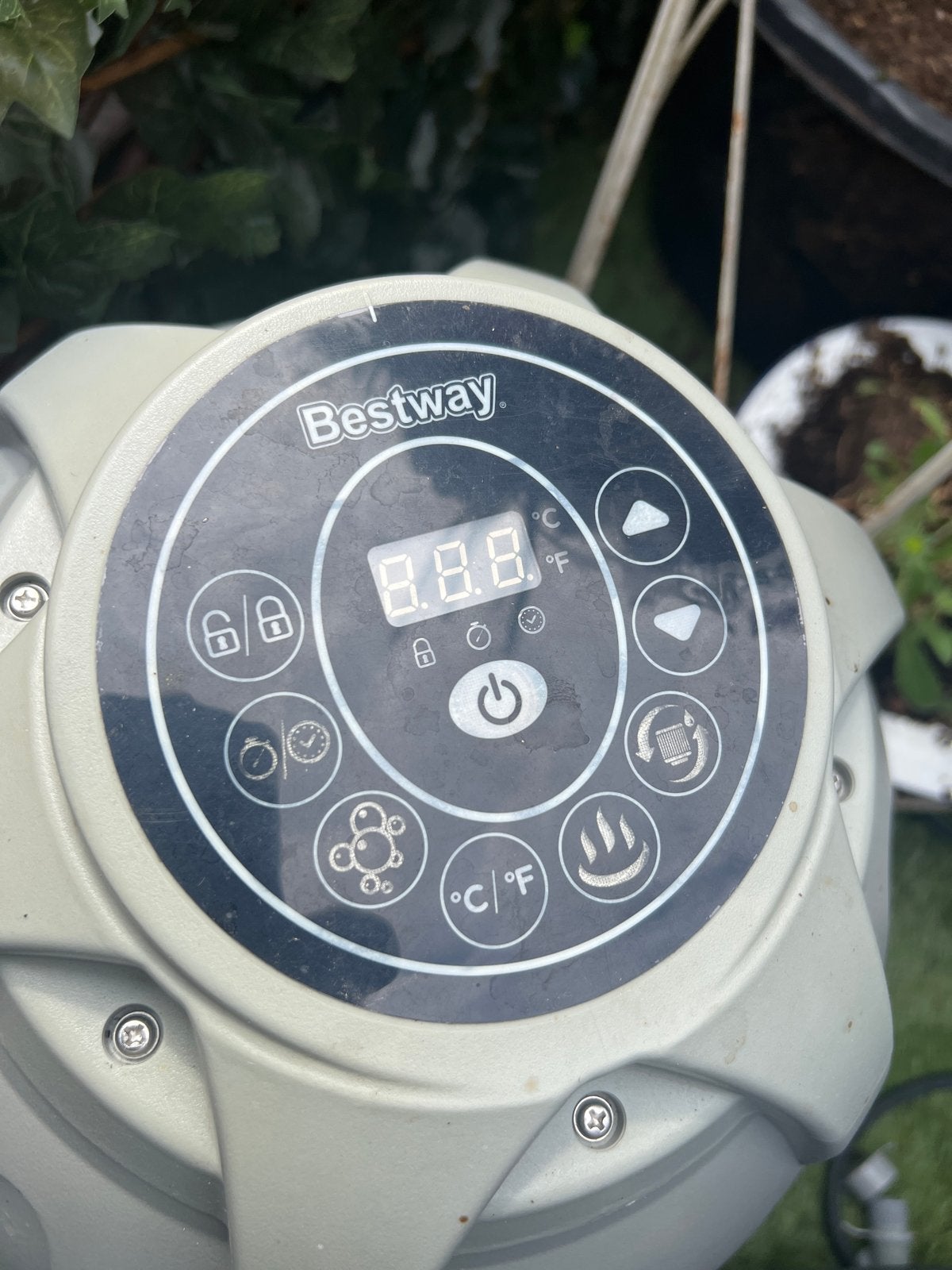 Bestway Lay-Z-Spa Havana Opblaasbare Jacuzzi, Ophalen of Verzenden, Gebruikt, Afdekzeil, Opblaasbaar