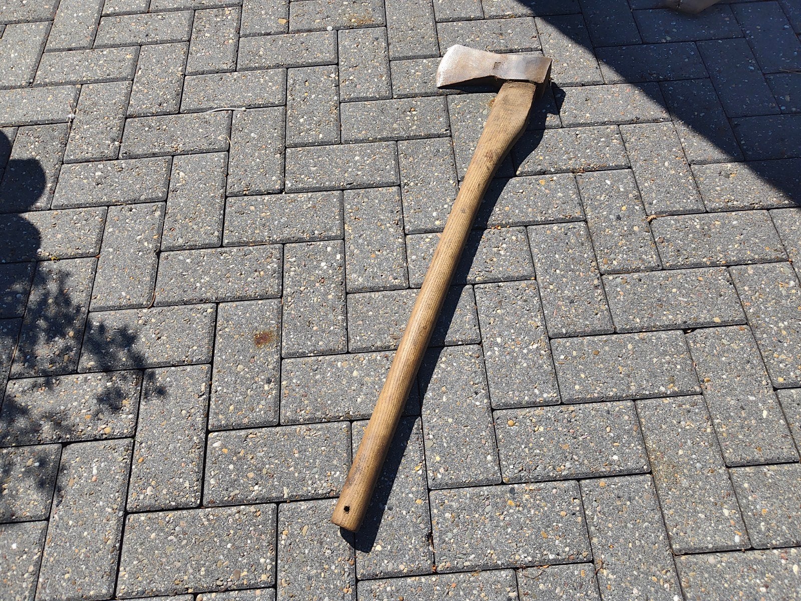 Degelijke houthakkersbijl met houten steel, Ophalen, Gebruikt, Overige typen
